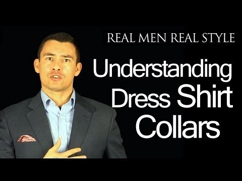 Men's Dress Shirt Collar Overview - Video Guide - Point - Spread - Pin - Tab - Button Down Collars