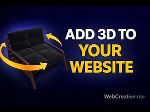 3D Viewer for Websites - Increase Engagement & Sales with Interactive 3D