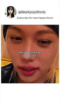Felix being chronically online #kpop #kpopshorts