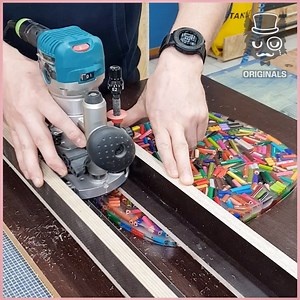 269K views · 1.7K reactions | Have you ever seen a Clock made with Colored Pencils ? 勞️ | Simple | Facebook