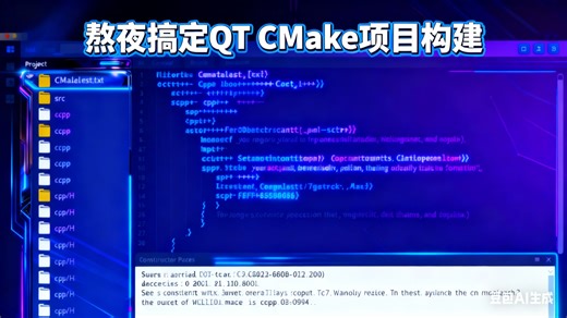 [QT你入门了吗精通了吗]QT第二课：cmake构建项目及代码配置讲解