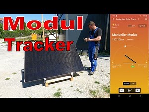 Modul Single Tracker 😲 EcoFlow Single Axis Solar Tracker 👍 Freunde des Stroms