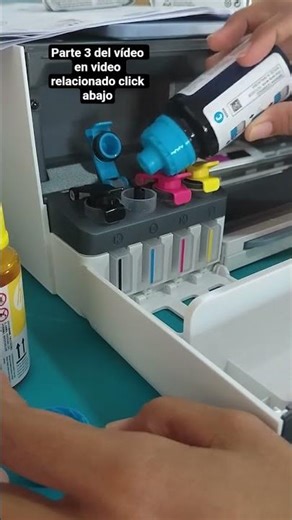 How to install an HP 585 printhead