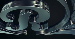 3D Silver Logo Reveal