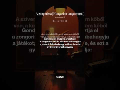 A zongorista Hungarian tango choral