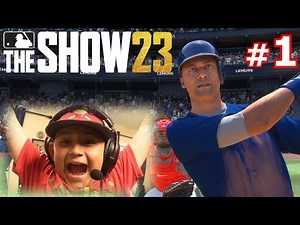 PLAYING MLB THE SHOW 23 FOR THE FIRST TIME! | MLB The Show 23 | PLAYING LUMPY #1