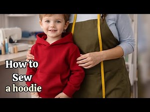 How to sew a hoodie/sewing tutorial for beginners