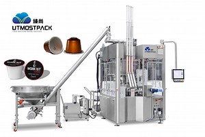 [Hot Item] Automatic 3 Lane Cup Filling Sealing Machine for Powder/Paste/Liquid