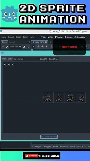 How to Animate 2D Sprites in Godot (2 Easy Ways!)