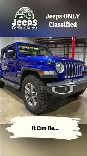 🔥 2020 Jeep Wrangler Unlimited Sahara 🚙 | For Sale NOW! (Low Miles)