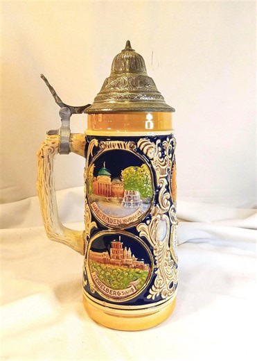 Vintage Gerz West Germany Beer Stein - Etsy