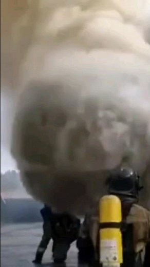 Smoke Explosion - Back Draft Simulation #firefighter
