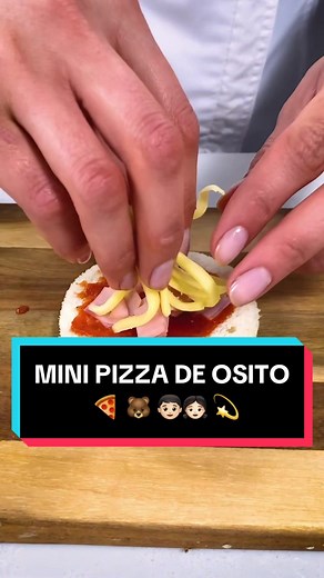 Mini Pizzas en Forma de Osito: Diversión en el Desayuno