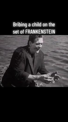 How “Frankenstein” director James Whale got child actor Marilyn Harris to give an eggs-ellent performance. #film #history #acting #frankenstein #scifi #horror #halloween #maliboulake #boriskarloff