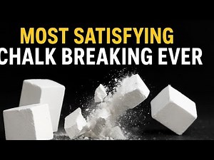 Extreme Gym Chalk Breaking | Satisfying Chalk Crumbles & Powder Explosion ASMR