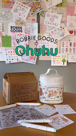 Bobbie Goods | SURPRISE! 💖 Introducing . . . The Bobbie Goods x Ohuhu Marker Set! 🧸 ⏰ Available tomorrow — Thursday, November 6th, at 5pm Pacific / 8pm... | Instagram