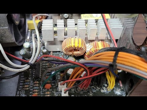 Converting a computer power supply to run an Electrolysis Tank.