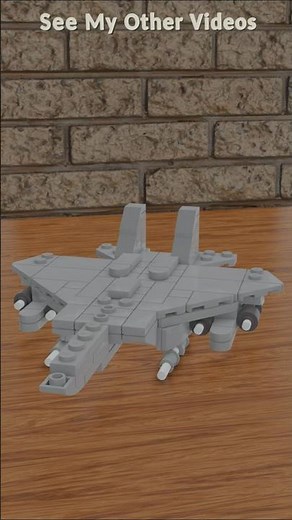 LEGO Micro F-15E Strike Eagle ✈️🔥 Ultimate Fighter Jet in Mini Form! 🧱🚀 #lego