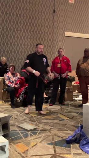 Power & Technique Martial Arts Test | World Record Axe Kick Board Breaking Attempt #IBF #karate #martialarts #taekwondo | Point Fighter Live