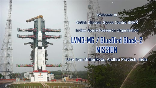Watch the LVM3-M6 / BlueBird Block-2 mission live, conducted by ISRO-NSIL, deploying the BlueBird Block-2 communication satellite of AST SpaceMobile into Low Earth Orbit. 🚀 Launch: 24 December | 08:54 IST 📡 Livestream: 24 December | 08:24 IST onwards This mission marks the 6th operational flight of the LVM3 launch vehicle. LVM3-M6 will place the BlueBird Block-2 satellite into Low Earth Orbit, and it is the largest commercial communications satellite to be deployed in Low Earth Orbit as well a