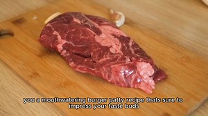 Burger Patty Recipe