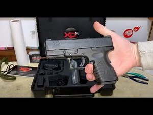 XDM 40 Caliber Compact Hand Cannon!!(Review,Shoot & Clean)