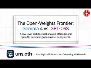 Gemma 4 vs GPT-OSS: The Open-Weights Frontier. Running Locally Inference & Fine-Tuning with Unsloth.