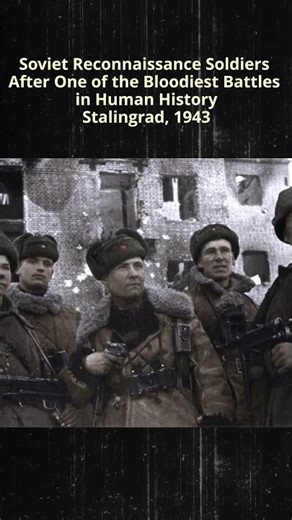 Soviet Recon - Stalingrad, 1943, WW2 #ww2 #history #worldwar2 #wwii #shorts #veteran #ussr