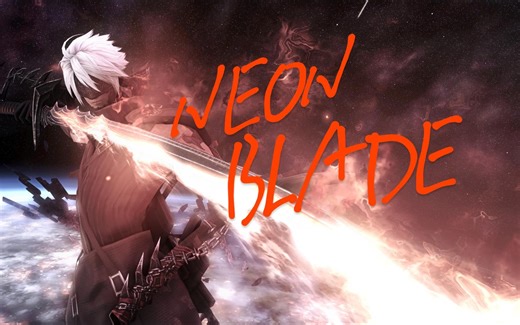 【MOD慎入】龙男的光剑挑战，但是用7把武士刀-NEON BLADE-运镜版自存