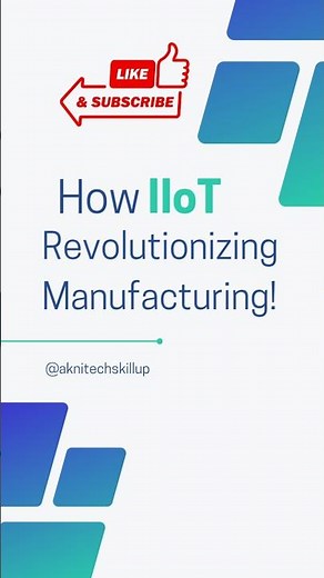 How IIoT is Revolutionizing Manufacturing! 🛠️ #iot #viral #viraltech