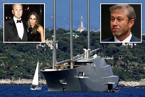 Russian oligarch has £450m yacht seized after placed on sanctions list