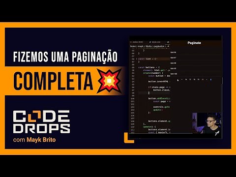 Paginação no Front End com JS puro | Code/Drops #43