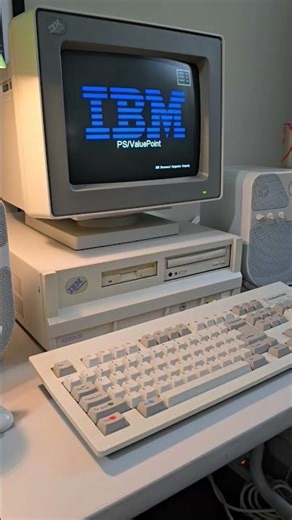 IBM Computer, Old PC, Computer Evaluation Window98 Window XP User