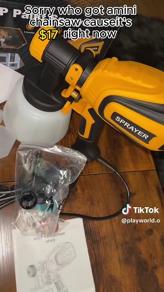 I've never seen a #paint #sprayer have so many accessories I don't know where to start. ##paintok##painter##diyprojects##hvlp