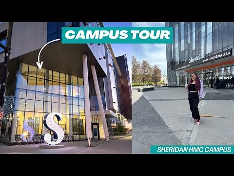 Sheridan College tour| HMC campus| International student| Indian in Canada| College in Canada|