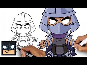 How To Draw Shredder | Teenage Mutant Ninja Turtles