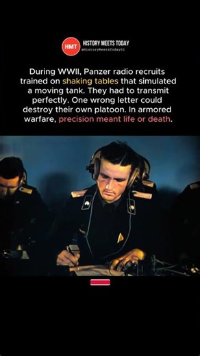 How Panzer Operators Trained on Shaking Tables #military #history