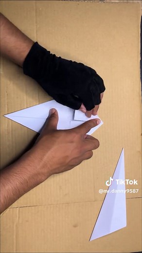 Making how to make paper Kunai Naruto
