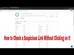 How to Check a Suspicious Link Without Clicking on It (Scan Virus online)