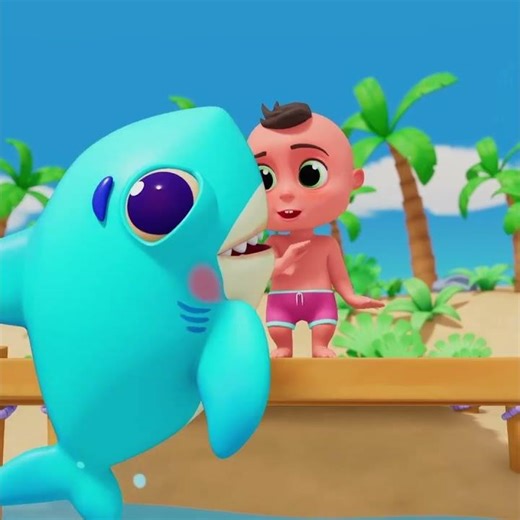 Baby Shark 🦈 Super Fun Kids Song! #KidsSong #BabyShark #ChildrensMusic #ShortVideo #ForKids #shorts