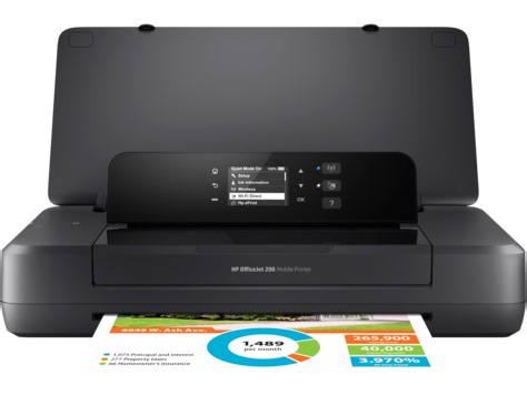 HP OfficeJet 200 mobil printer Download af software og drivere