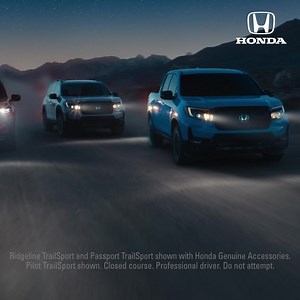 78K views · 503 reactions | Chasing greatness, no matter how difficult the path. The new 2024 Ridgeline, Passport, and Pilot TrailSport. | Honda | Facebook