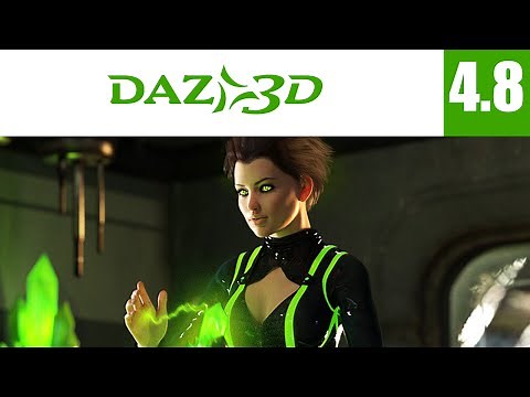 Daz Studio 4.8 - Tuto de Base [FR] #TUTO DAZ