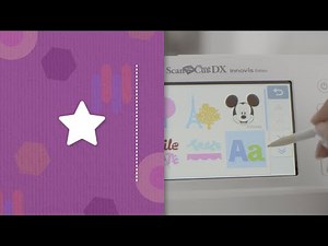 Brother ScanNCut SDX2200D - Built-in patterns and Disney designs