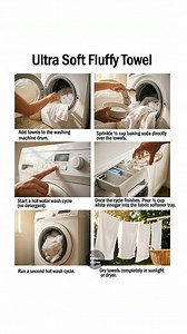 Ultra soft towel hack | Little DIY