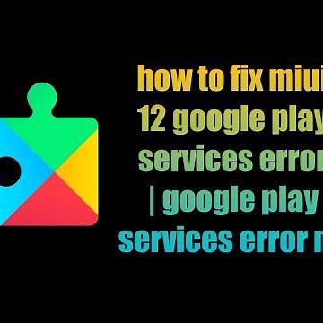 how to fix miui 12 google play services error | google play services error mi | Xiaomi | Redmi