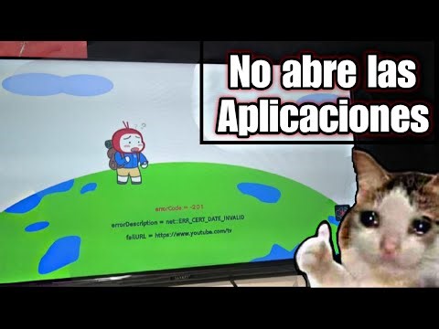 Smart TV se conecta a WiFi pero NO abren las aplicaciones ❌ Error code -201 en SMART TV | SOLUCIÓN