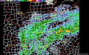 32 reactions | Latest Radar mosaic loop shows considerable coverage of rain over the Ohio Valley ahead of a slow moving front. This rain will continue through the overnight hours into Monday. | US National Weather Service Wilmington OH | Facebook