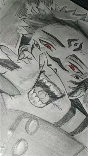 Drawing charactes of jjk !!