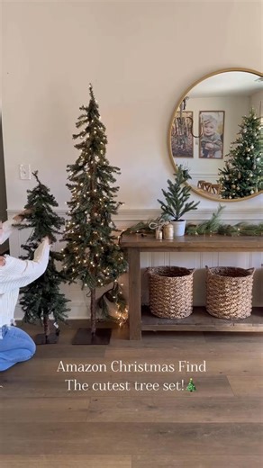 🎄✨ These pre-lit Christmas trees instantly bring a warm, magical glow to any home — cozy, casual, and perfect for the festive spirit! 🤍 Add some sparkle to your home this holiday season and make every night feel like Christmas Eve. 🕯️ #christmasdecor #holidaydecor #homedecor #festivedecor #cozyhome #wintervibes #holidayseason #christmastree #interiorinspo #amazonfinds #christmaslights #minimalisthome #duyencd #homemini 🎅 | Interior Decor World